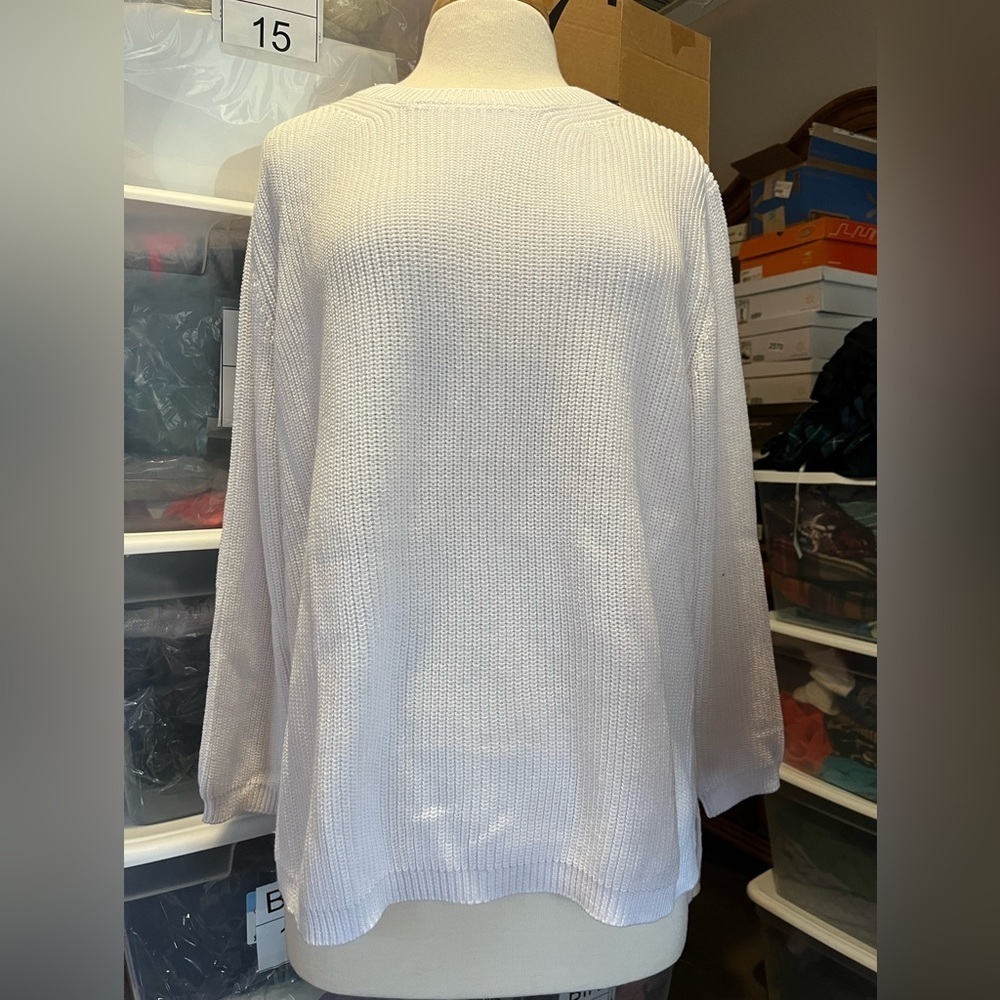 525 America Women's Cotton Crew Neck Sweater
